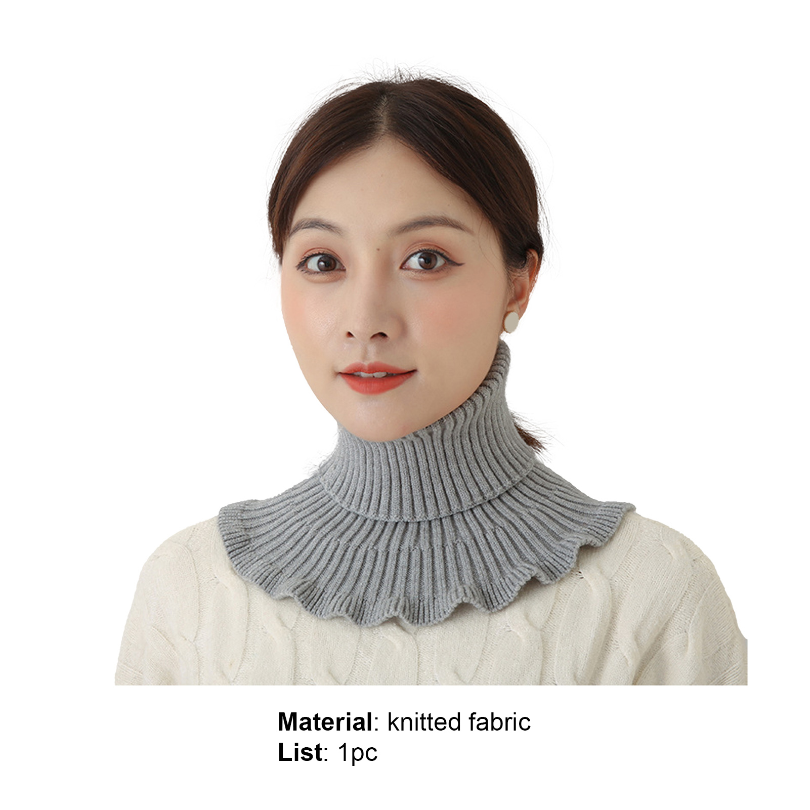 Protège-col Pour Moto - Soutien Cervical Anti-choc, Velours Et Lycra Noir, Confort Quatre Saisons